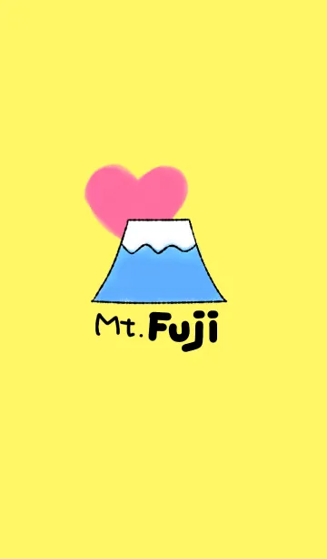 [LINE着せ替え] 富士山 カラフルの画像1