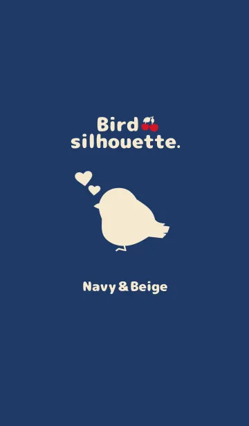 [LINE着せ替え] Bird silhouette.の画像1