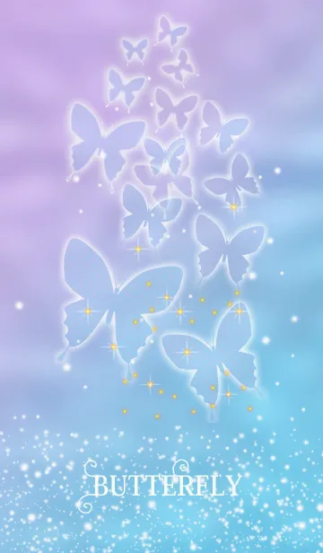 [LINE着せ替え] 蝶の妖精＊の画像1