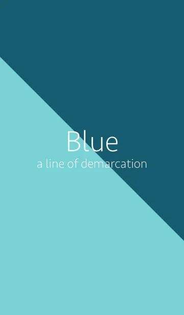 [LINE着せ替え] Blue-Blueの画像1