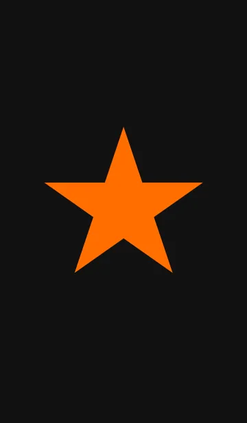 [LINE着せ替え] One Star orangeの画像1