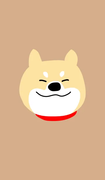 柴犬 顔だけ 3の着せ替えメイン画像