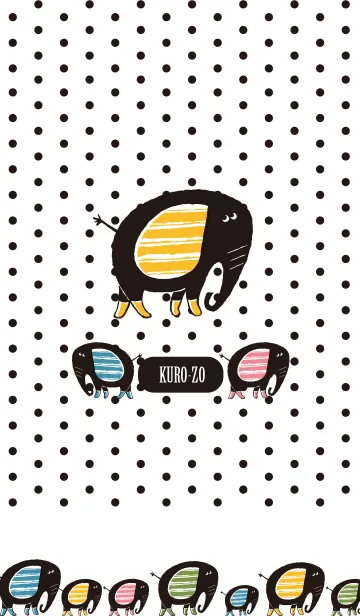 [LINE着せ替え] KURO-ZOの画像1
