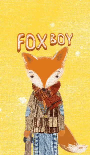 [LINE着せ替え] Fox Boyの画像1