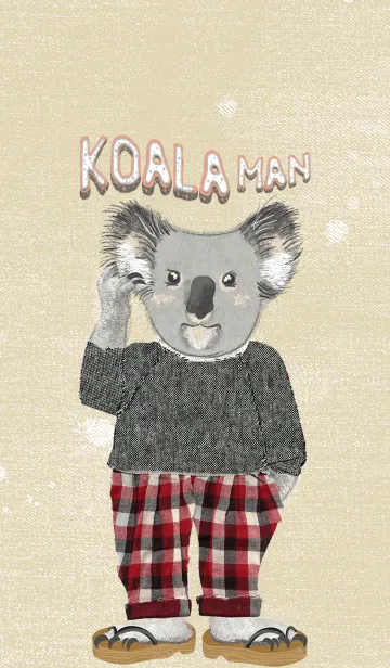 [LINE着せ替え] Koala Manの画像1