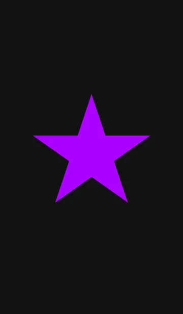 [LINE着せ替え] One Star purpleの画像1