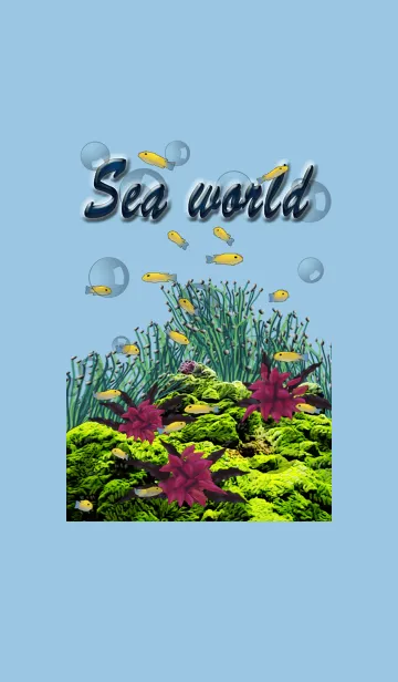 [LINE着せ替え] Beautiful sea world 2の画像1