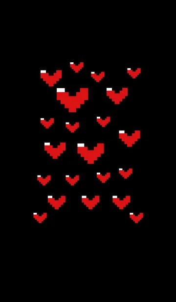 [LINE着せ替え] Infinity of dot Heartの画像1