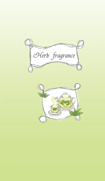 [LINE着せ替え] Herb fragranceの画像1