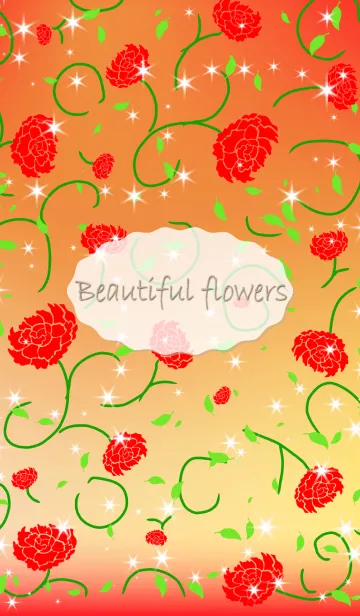[LINE着せ替え] 美しい花（カーネーション）の画像1