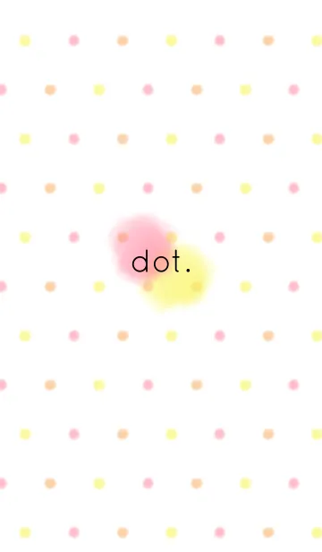[LINE着せ替え] dot. cuteの画像1