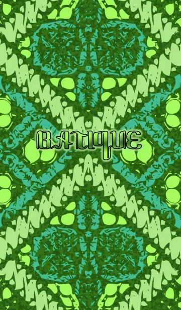 [LINE着せ替え] Batique Greenの画像1