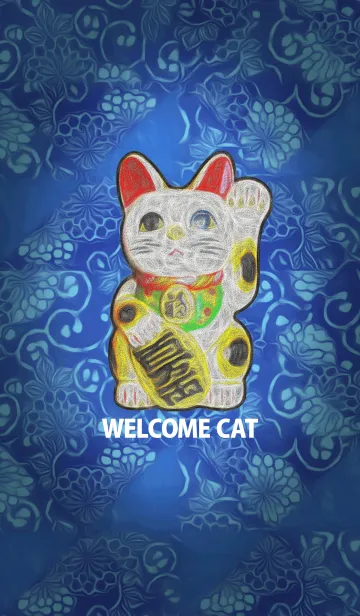 [LINE着せ替え] WELCOME CATの画像1