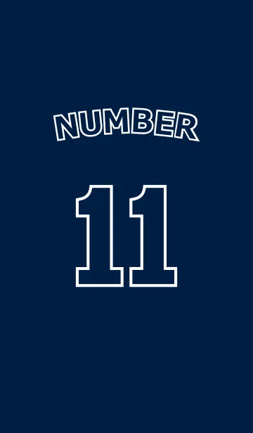 Number 11の着せ替えメイン画像