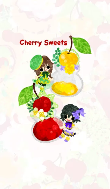 [LINE着せ替え] -Cherry Sweets-の画像1