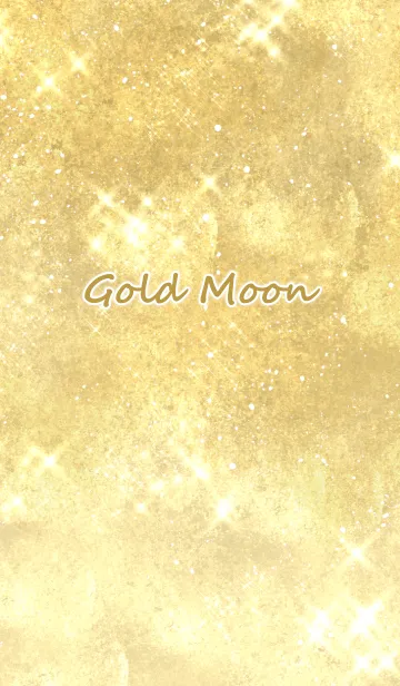 [LINE着せ替え] Gold Moonの画像1