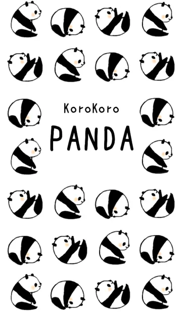 ころころパンダの着せ替えメイン画像