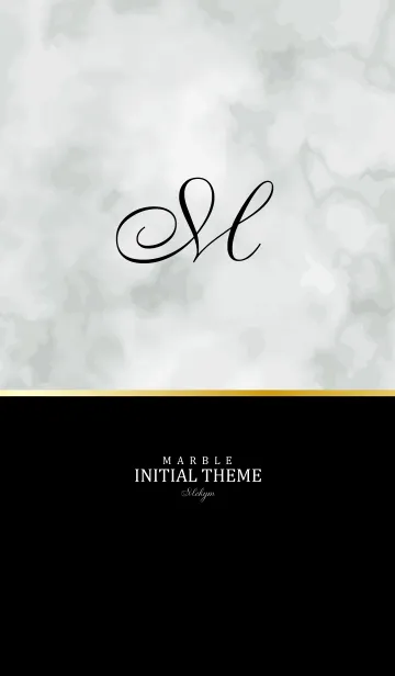 Initial -M- MARBLEのLINE着せ替え
