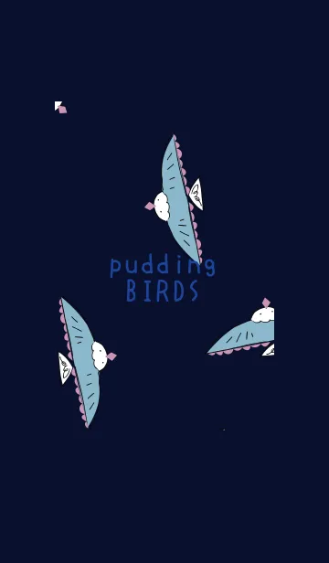 [LINE着せ替え] pudding BIRDの画像1