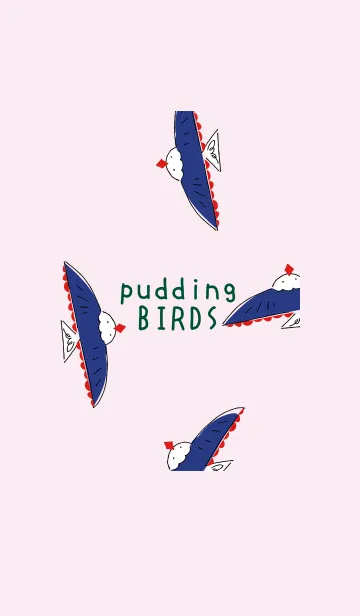 [LINE着せ替え] pudding BIRD 2の画像1