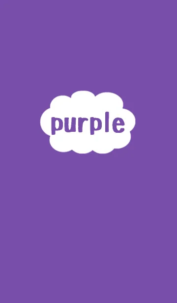 [LINE着せ替え] SIMPLE-purpleの画像1