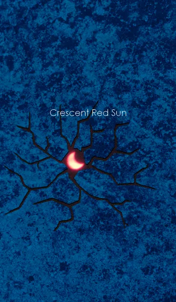 [LINE着せ替え] Crescent Red Sunの画像1