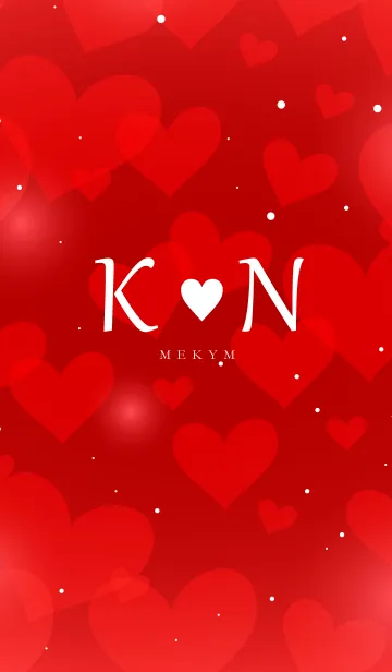 [LINE着せ替え] Initial -N＆K- Fluffy Loveの画像1