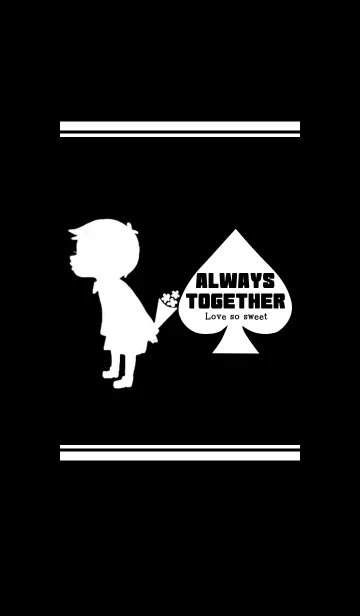 [LINE着せ替え] ペア♡always together♡男の子ver.の画像1