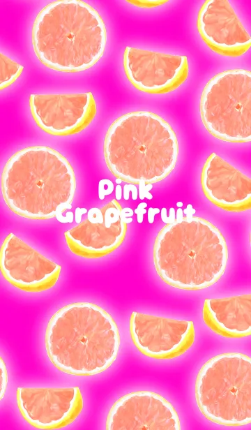 [LINE着せ替え] Pink Grapefruit kaiの画像1