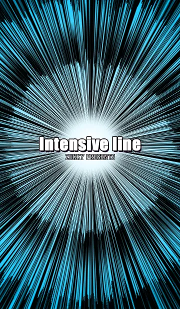 [LINE着せ替え] Intensive line BLUEの画像1