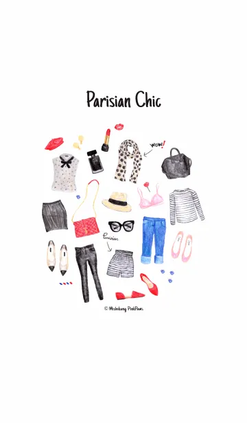 [LINE着せ替え] Parisian Chicの画像1