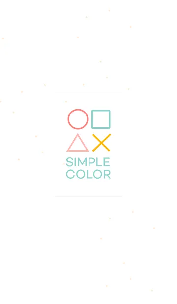 [LINE着せ替え] Simple Color Theme #01の画像1