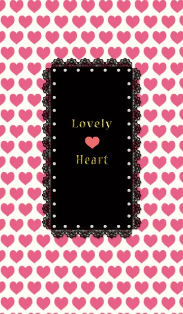 [LINE着せ替え] Lovely♥Heartの画像1