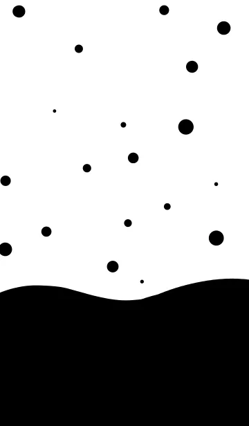 B＆W Dotの着せ替えメイン画像