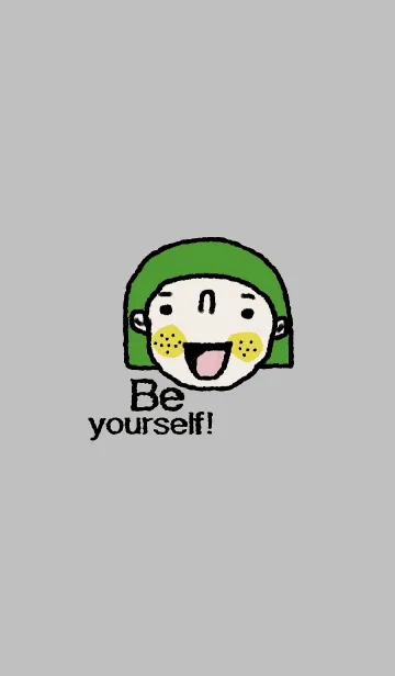 [LINE着せ替え] Happy Siri, Be yourself by Kukoyの画像1