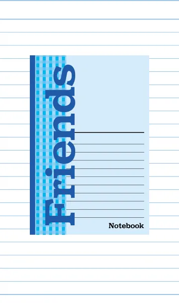 [LINE着せ替え] Notebook Style 2の画像1