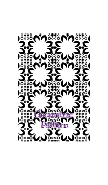 [LINE着せ替え] Geometric pattern simpleの画像1