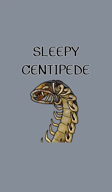 [LINE着せ替え] Sleepy Centipedeの画像1