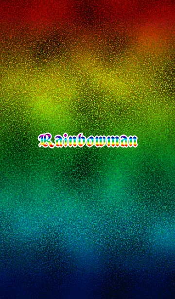 [LINE着せ替え] Rainbowmanの画像1