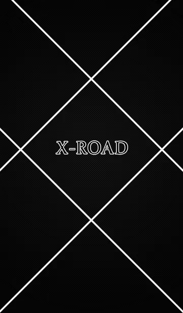 [LINE着せ替え] X-ROAD[white]の画像1