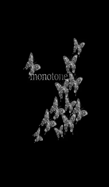 [LINE着せ替え] -monotone-の画像1