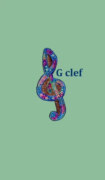 [LINE着せ替え] G clefの画像1