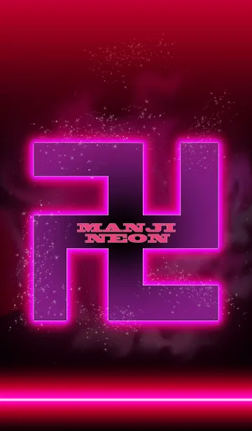 [LINE着せ替え] 卍まんじ PINK卍の画像1