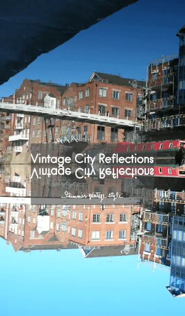 [LINE着せ替え] Vintage City Reflectionsの画像1