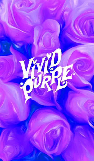 [LINE着せ替え] Vivid purple kaiの画像1