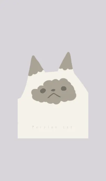ペルシャ猫の着せ替えメイン画像