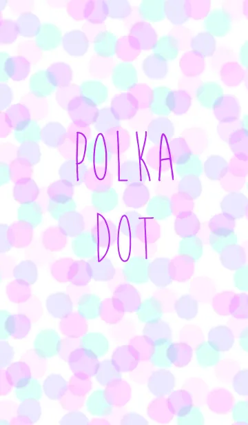 [LINE着せ替え] -Polka dot-の画像1