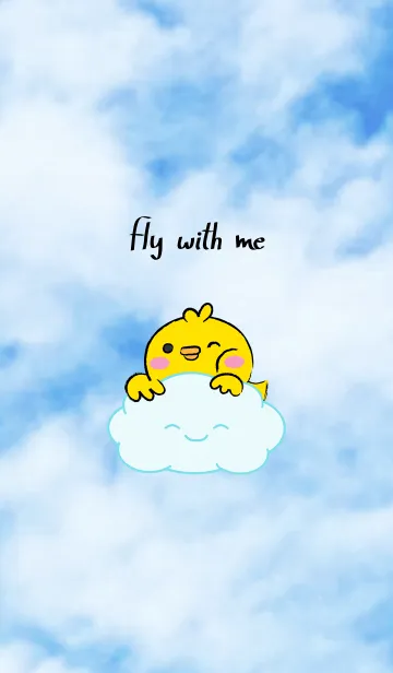 [LINE着せ替え] Fly with meの画像1