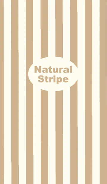 ナチュラル ストライプ 1のLINE着せ替え