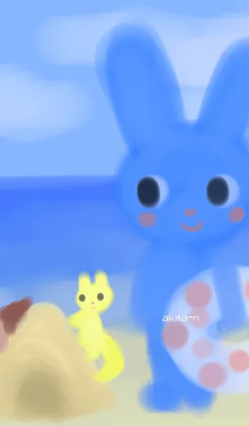 バスラビ 海休暇の着せ替えメイン画像
